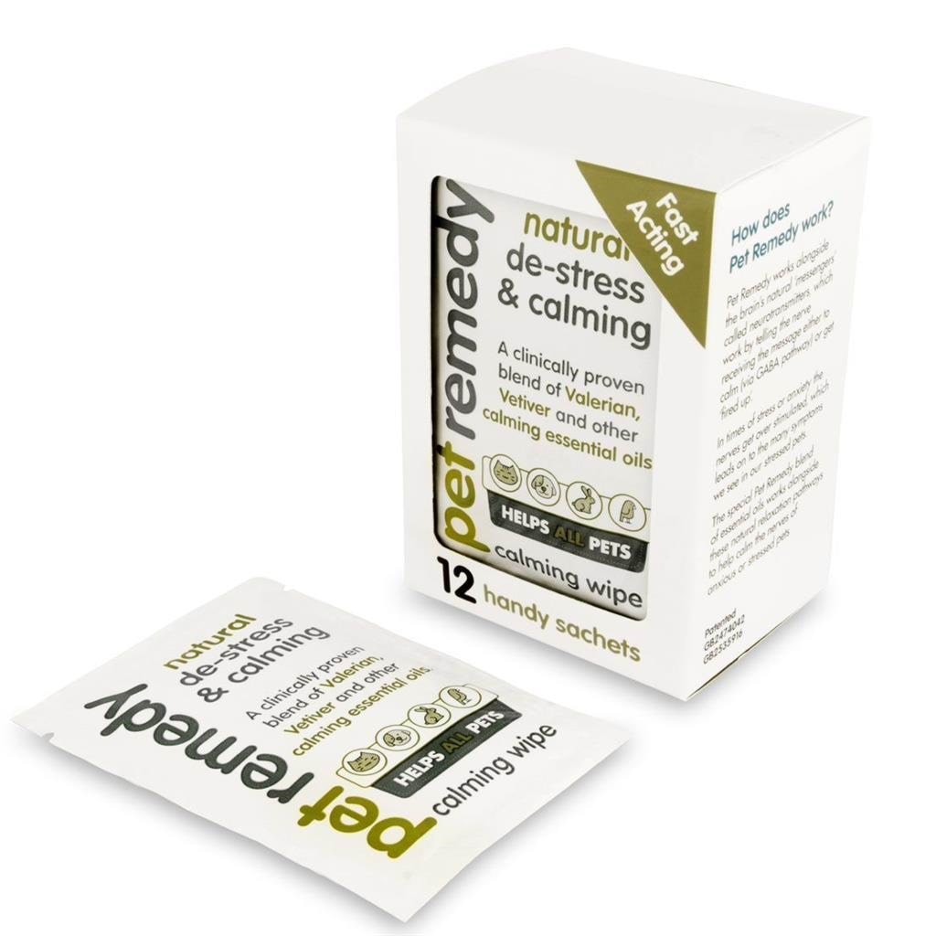 Pet Remedy Calming Napkin X12 Pcs. - Hunde Pr79881