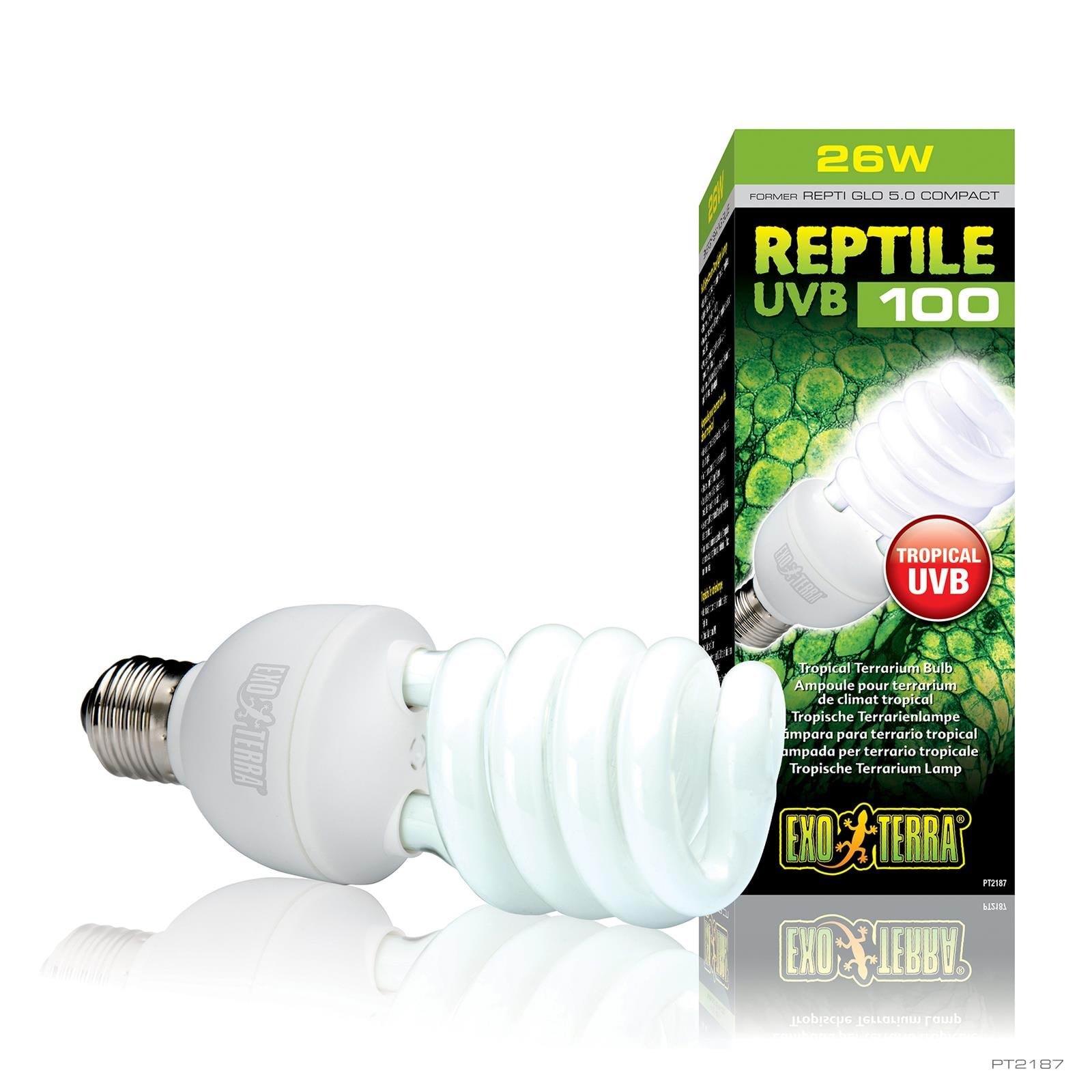 Exo Terra Repti Uvb 100 25 Watt. E27 - Heatinglight Hpt2187