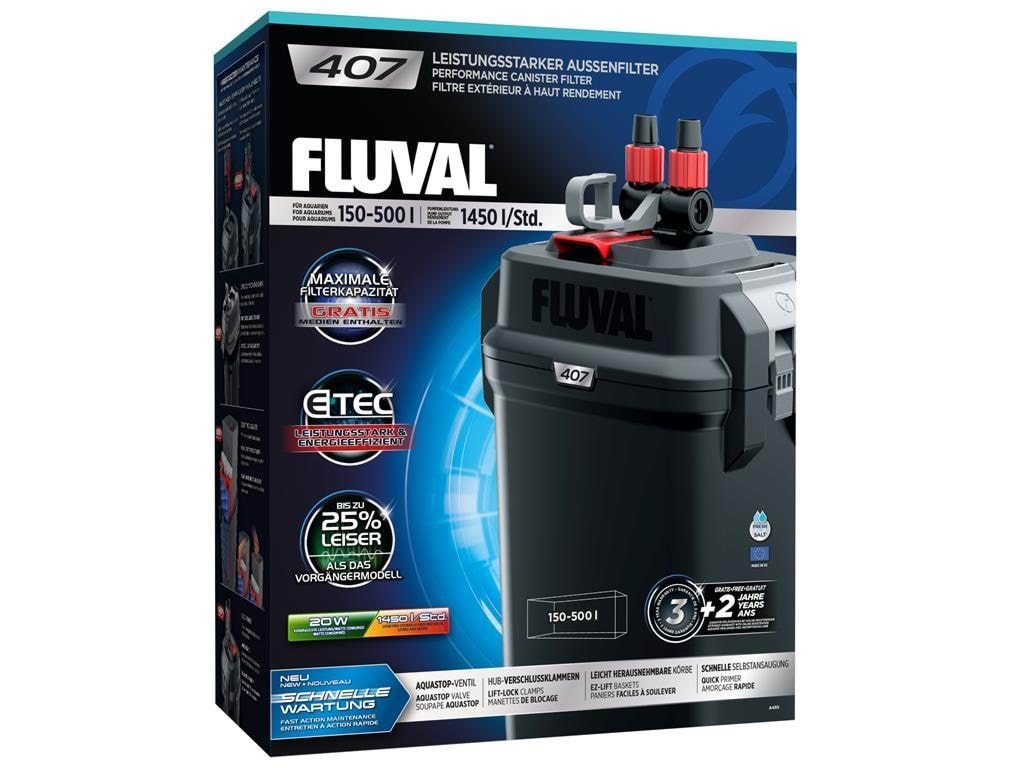 Fluval 407 1450 Ltr./h. 23w. 150-500 l. - Fische
