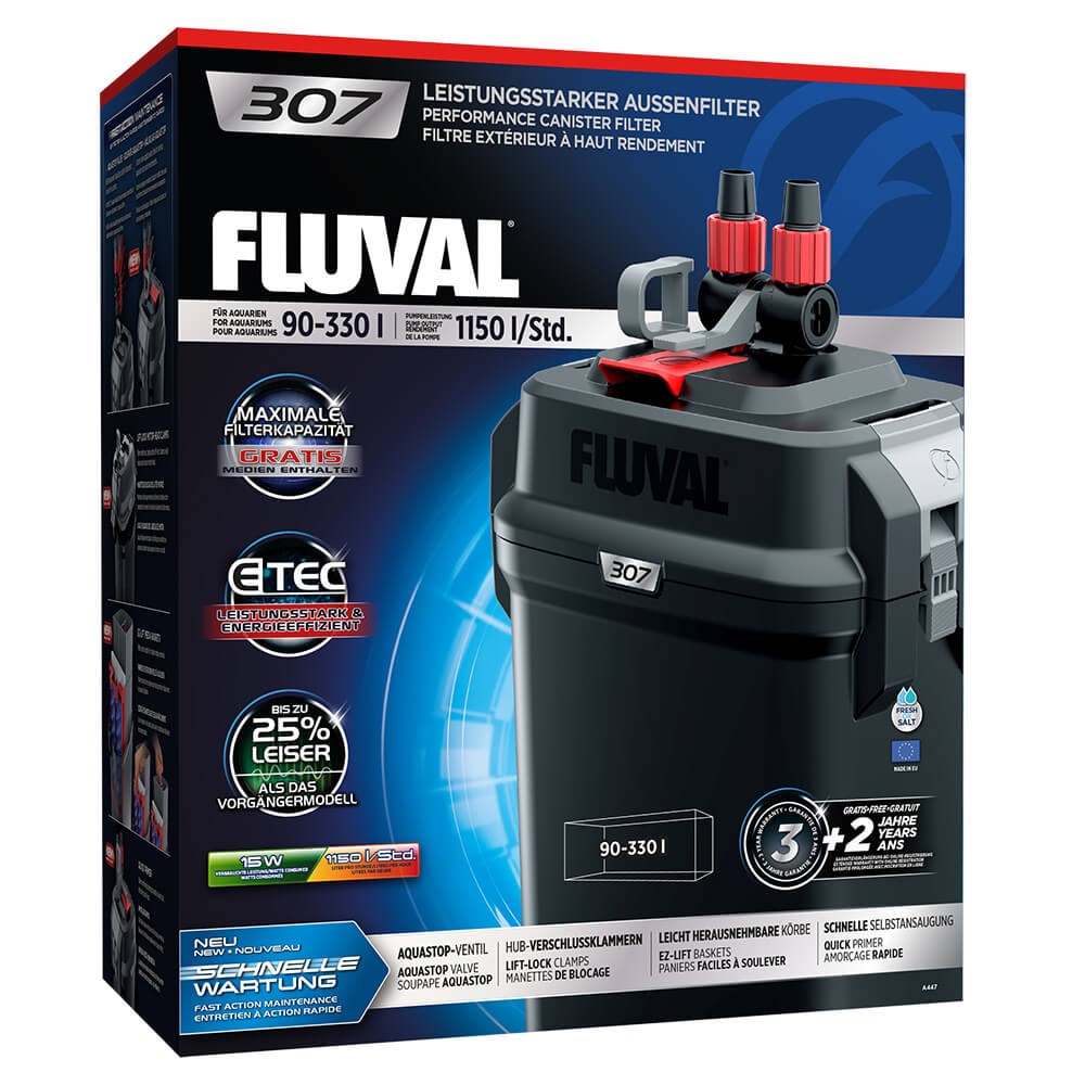 Fluval 307 1150 Ltr./h. 16w. 90-330 L - Fische Ha00447