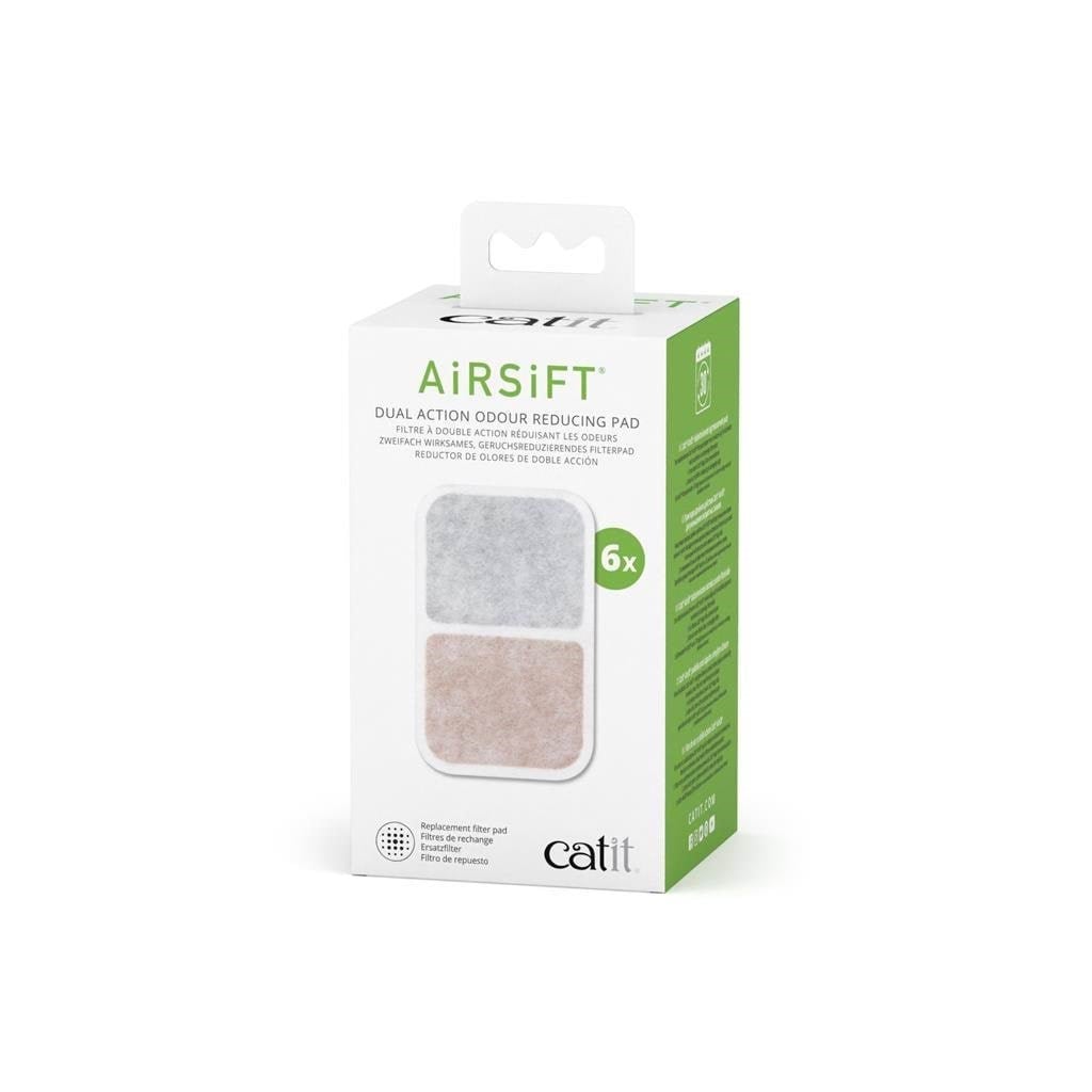 Catit Airsift Dual Action Filterkassette 6 Stk. - Katzen