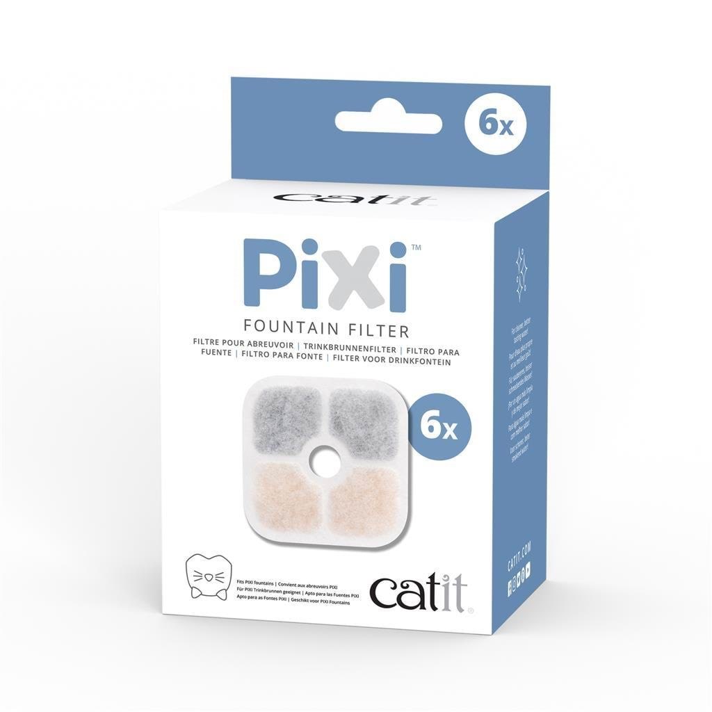 Catit Pixi Filter For Drinking Fountain 6 Pack - Katzen H43722