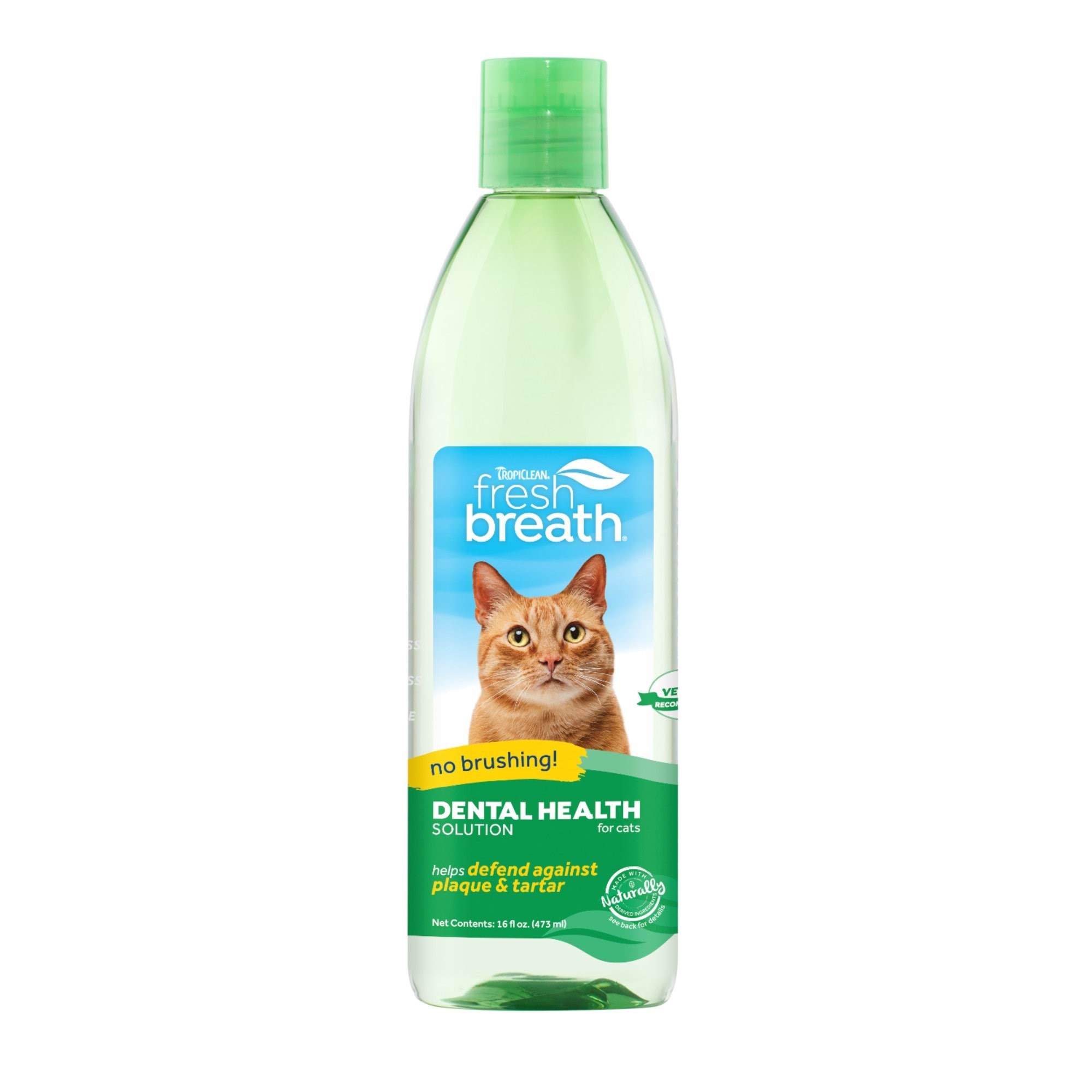 Tropiclean Fresh Breath Dental Health Solution For Cats 473ml - Katzen 51800