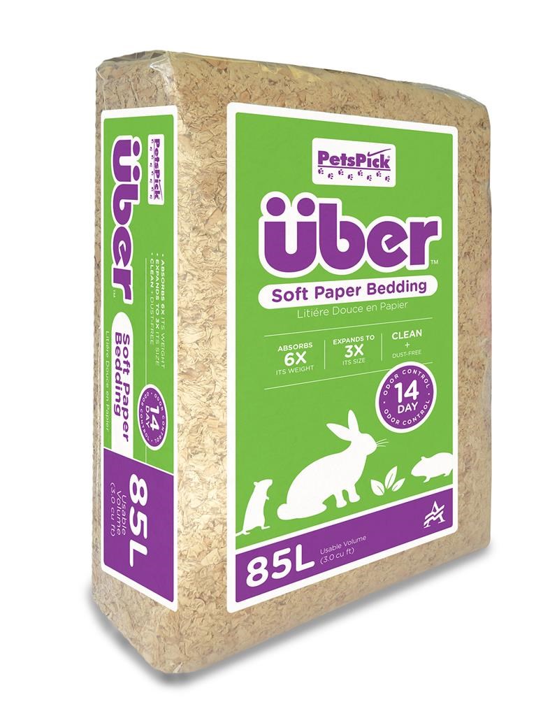 Über Paper Bedding 85 L Natural - Nagetiere 45032