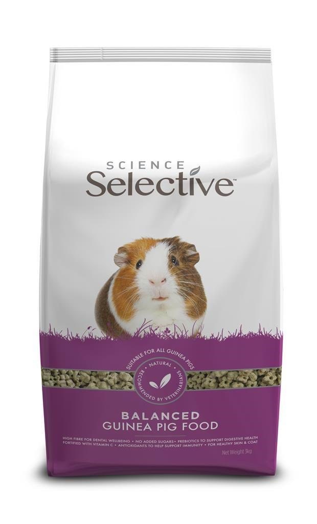 Science Selective Meerschweinchenfutter 3kg - Nagetiere 40075