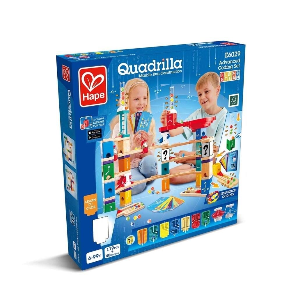 Hape Quadrilla Advanced Coding Set - Holzspielzeug 87-6029