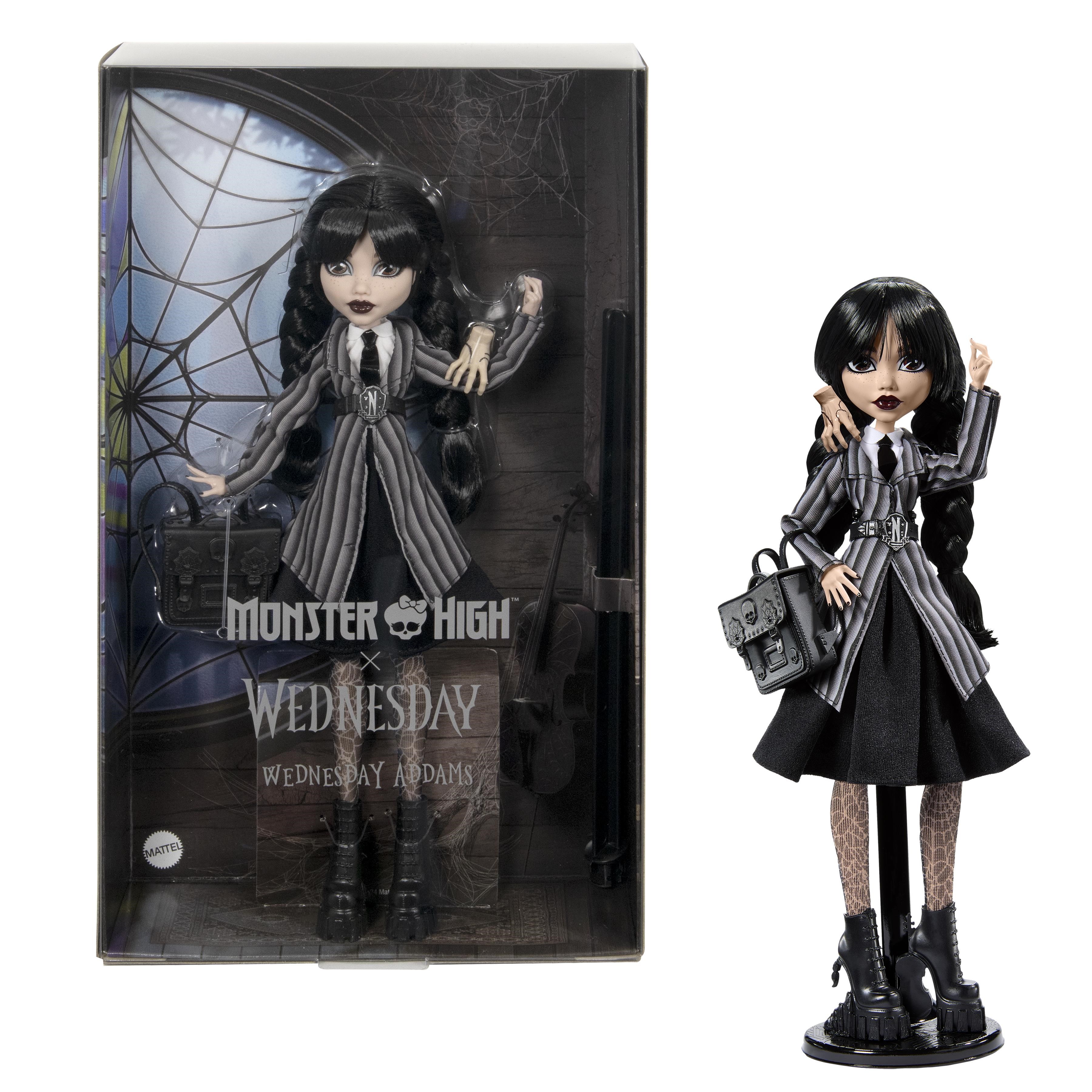 Monster High x Wednesday Puppe - Dolls Accessories Hxj04