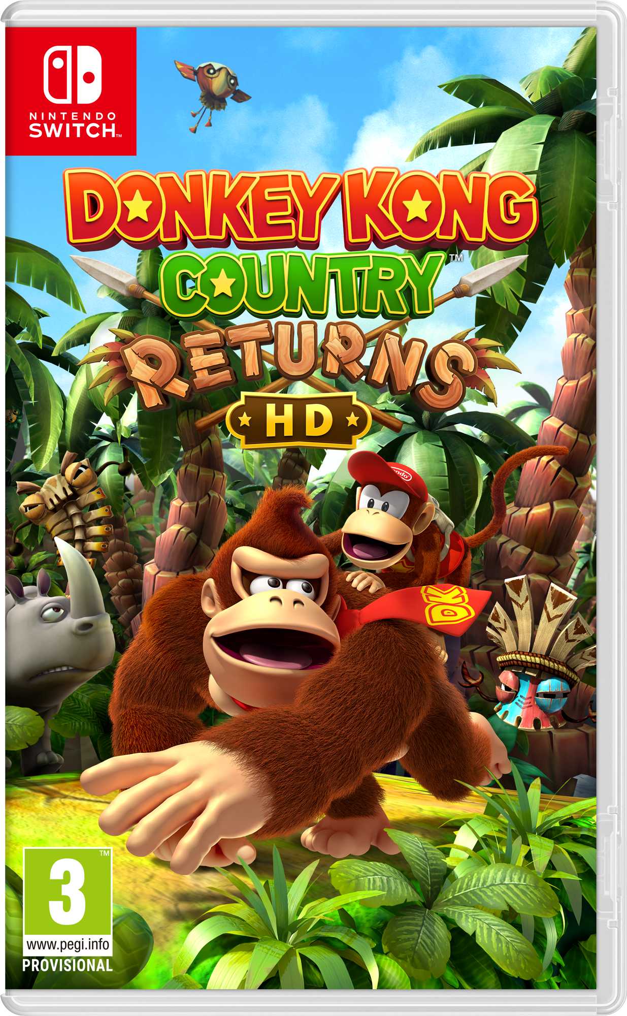 Donkey Kong Country Returns HD - Nintendo Switch - Action - Pegi 3 - Spiele