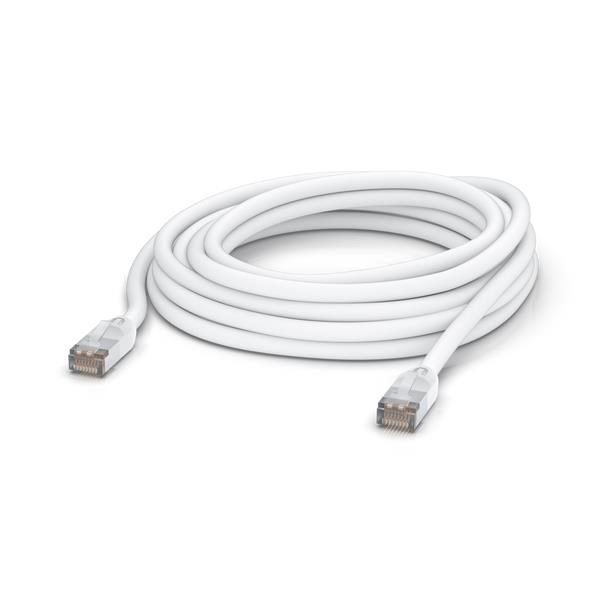 Ubiquiti Unifi Patch Cable Outdoor White 8M - Weiß - 8m - Netzwerk Kabel Uacc-cable-patch-outdoor-8m-w