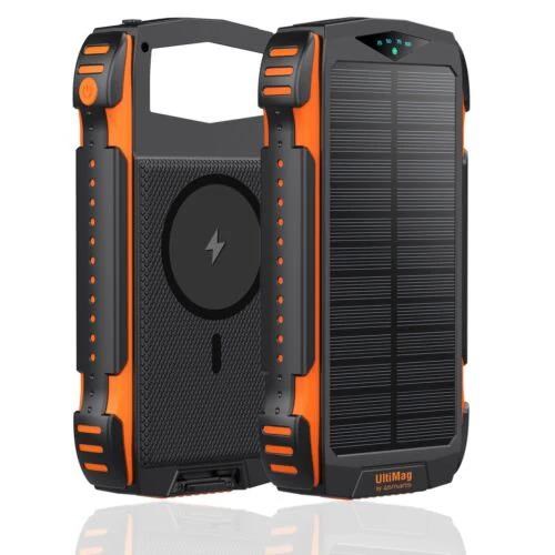 4smarts Titanpack Solar Power Bank - 20 Watt - 20000 Mah - Powerbank Akku