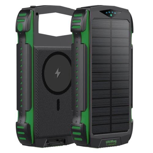 4smarts Titanpack Solar Power Bank - Green - 20000 Mah - Powerbank Akku Grün 540244