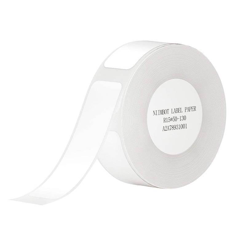 Niimbot Thermal Labels Niimbot Stickers 15x50 mm 130 Pcs - Label Drucker T15*50-130 White