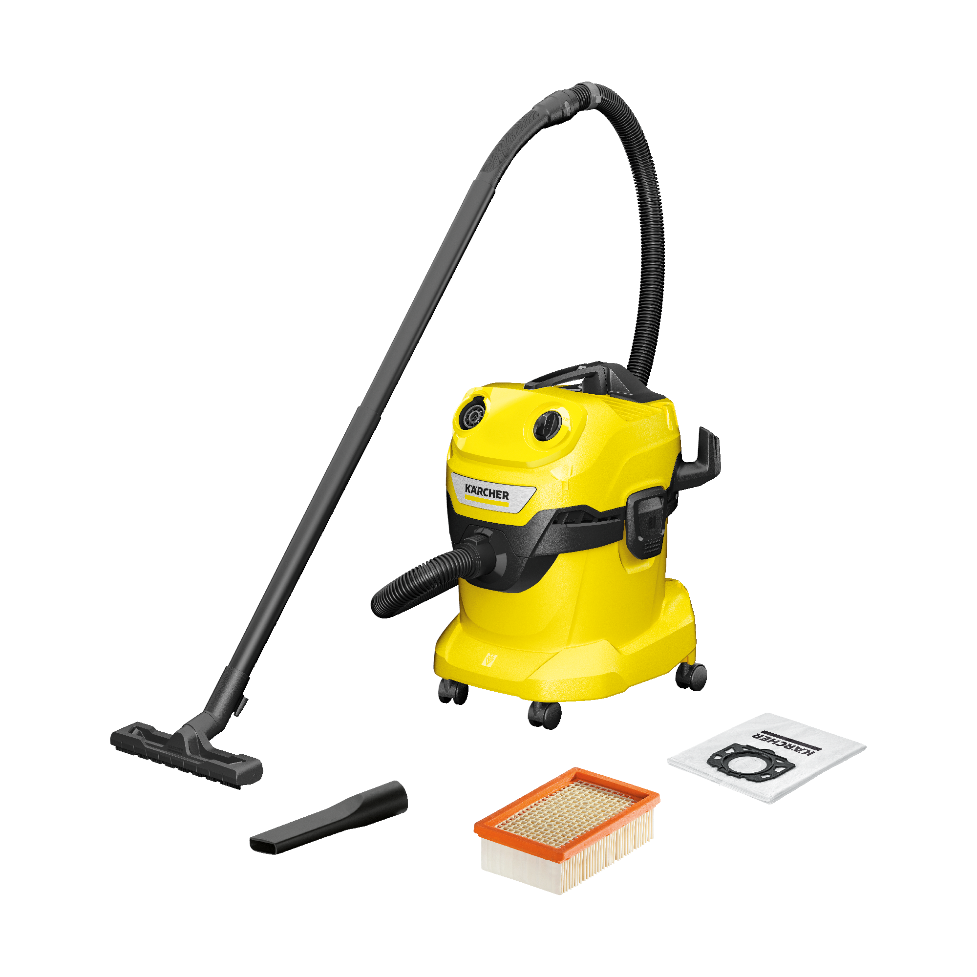 Kärcher Staubsauger Wet And Dry Vacuum Cleaner WD 4 V-20/5/22