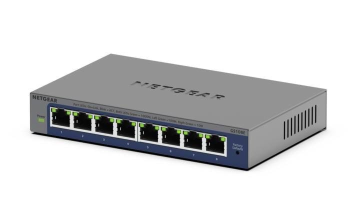 Netgear Gs108ev4 8-port Gigabit Plus Switch - Switches