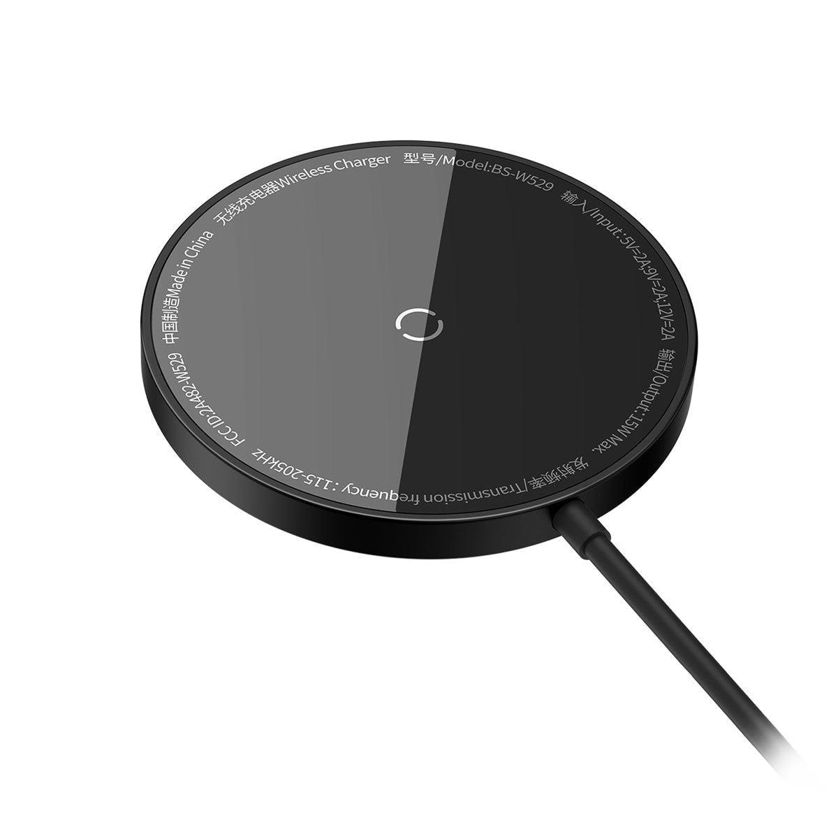 Baseus Simple Mini 3 Magnetic Inductive Charger. - Handys Adapter Und Ladegeraete