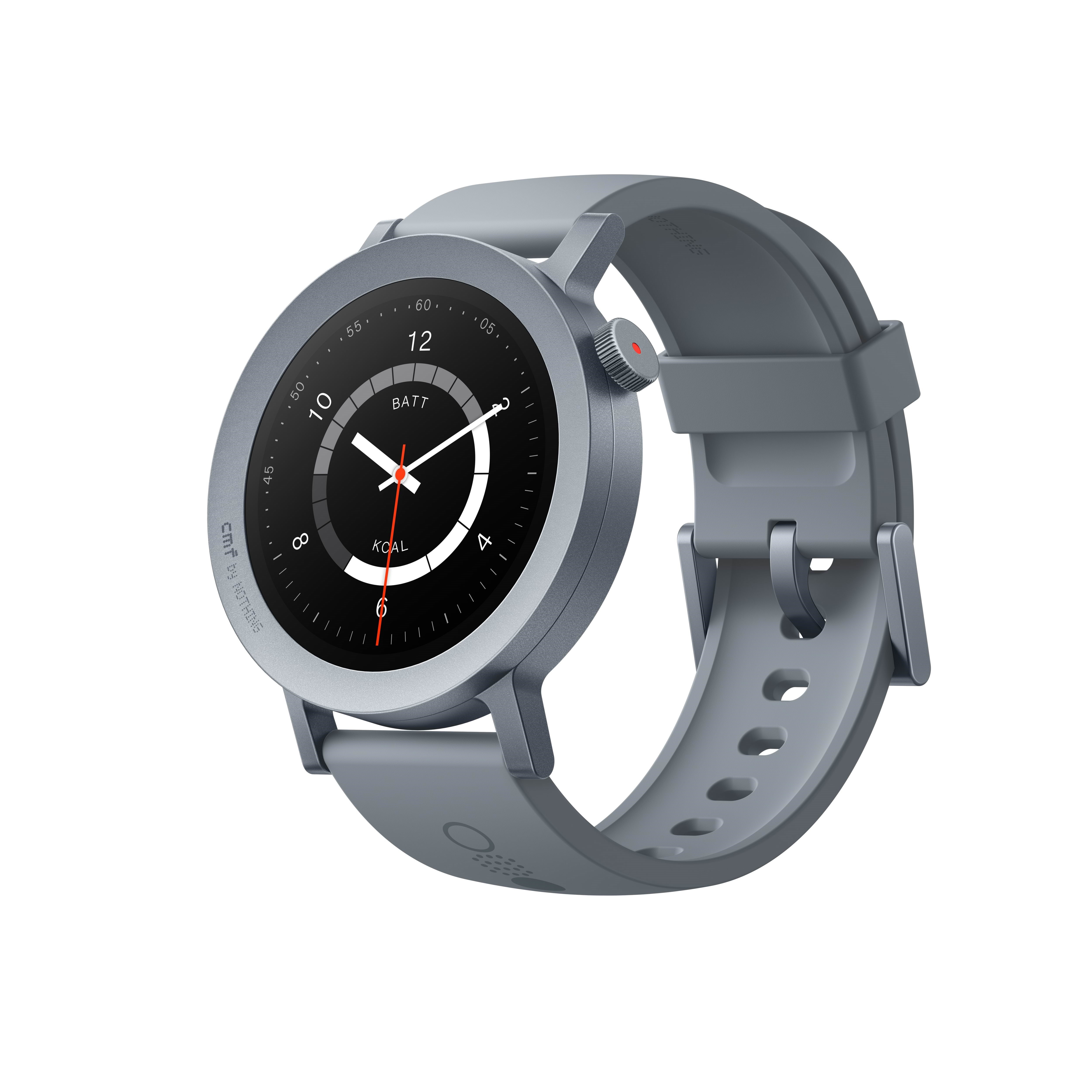 Cmf by Nothing Watch Pro 2 - Ash Grey - Smartwatches Pulsuhren Sportuhren Schrittzaehler