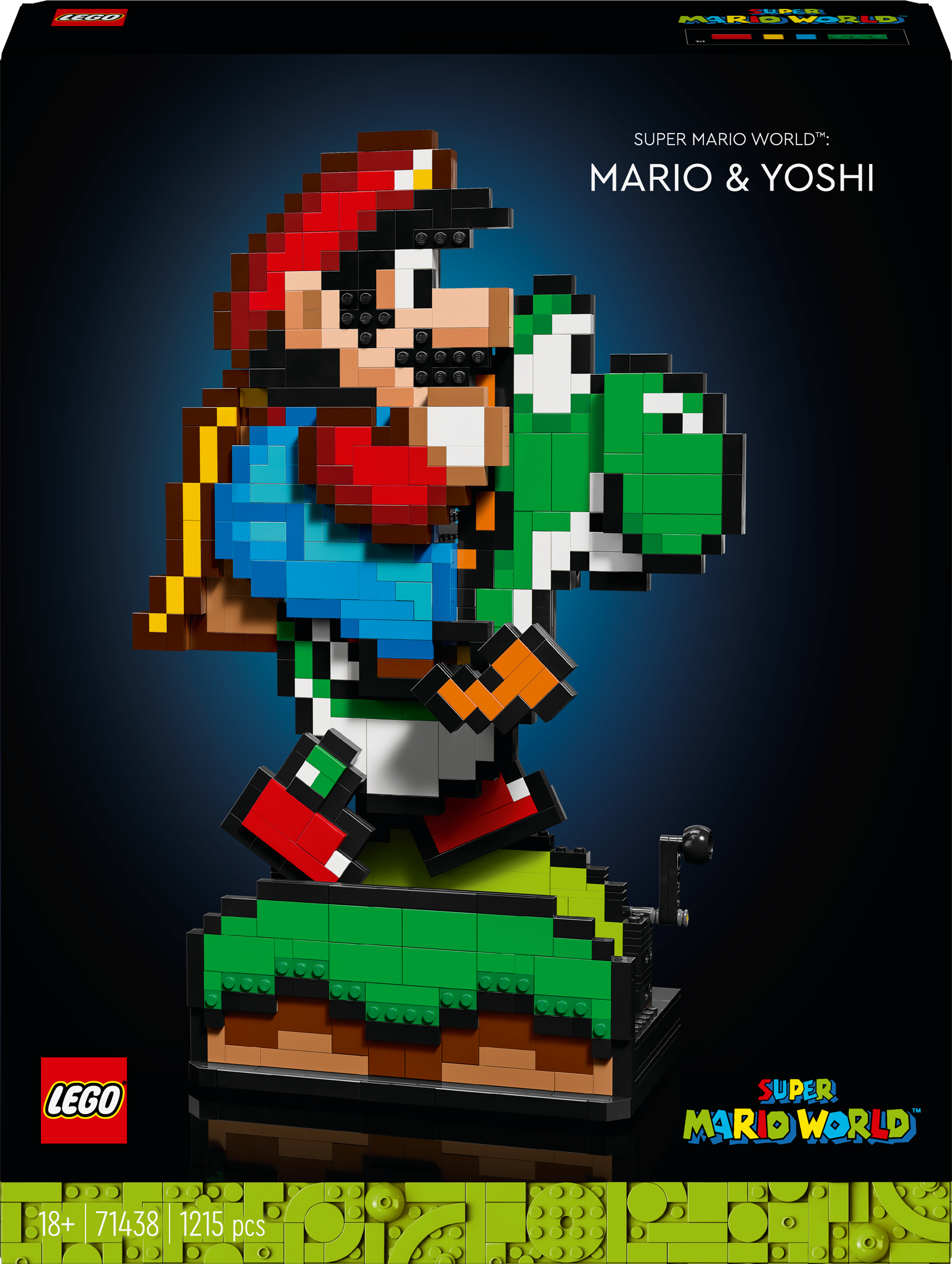 Lego Super Mario 71438 Super Mario World: Mario & Yoshi