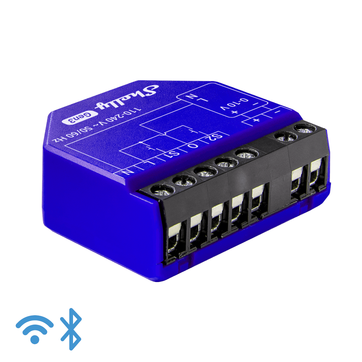 Shelly Dimmer 0-1-10v PM Gen3 - Smart Home Shelly-dimmer-0-10v-gen3