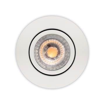 Scan Products Luna Low Profile 2.0 Outdoor Downlight 5.9W 3000k Ra90 Ip44 Matt White - Lampen