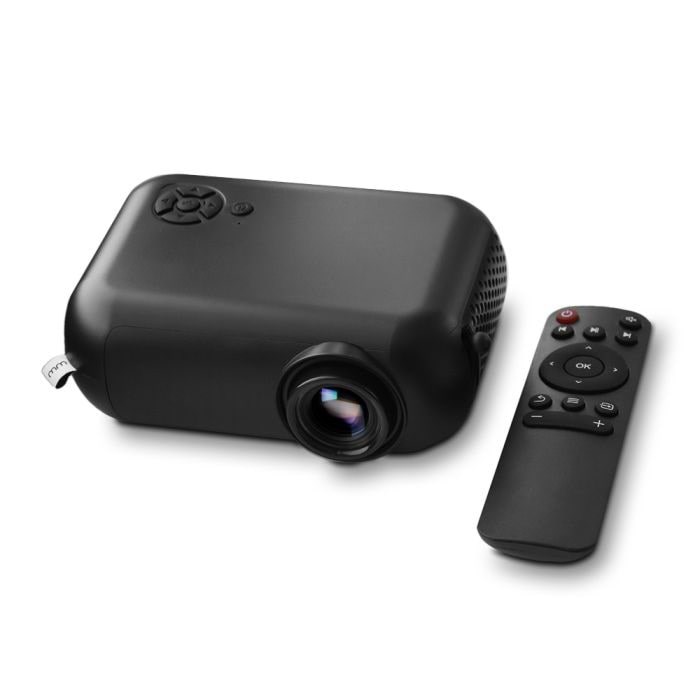 Mikamax Projektoren MM - Smart Mini Projector - 1800 Lumens Black 05148