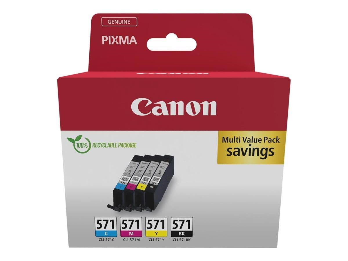Canon Cli-571 / 0386c009 C/m/y/bk Multi - Druckerzubehoer Tinte Toner Cyan
