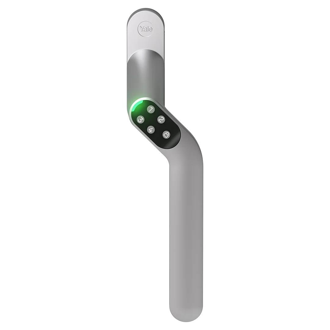 Yale Smart Code Handle (Rechts, Satin-chrom) - Türklinke Mit Code - Smart Home 706818101113