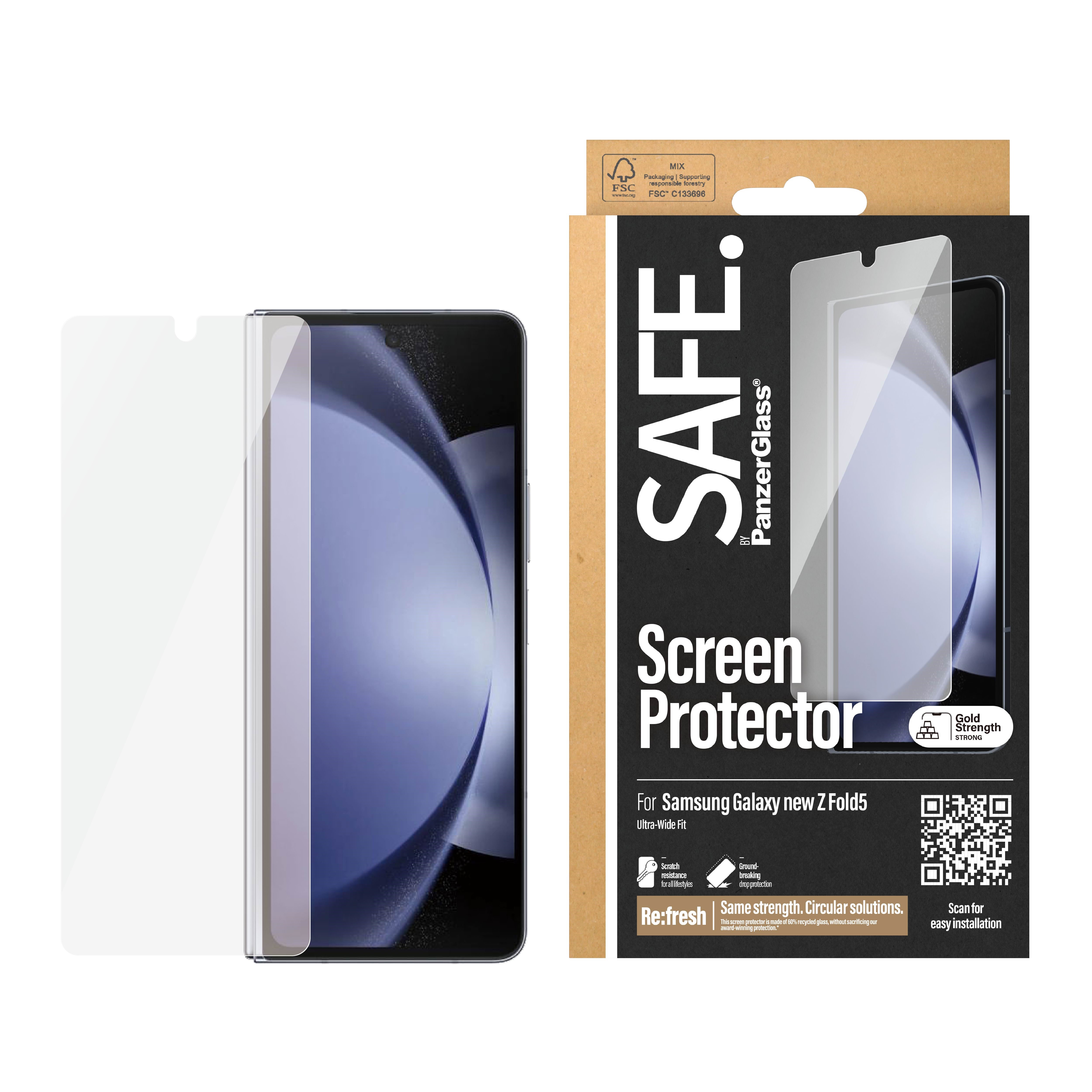Safe by Panzerglass Screen Protector Samsung Galaxy Z Fold6 | Classic Fit - Handys Schutzfolie Safe95867