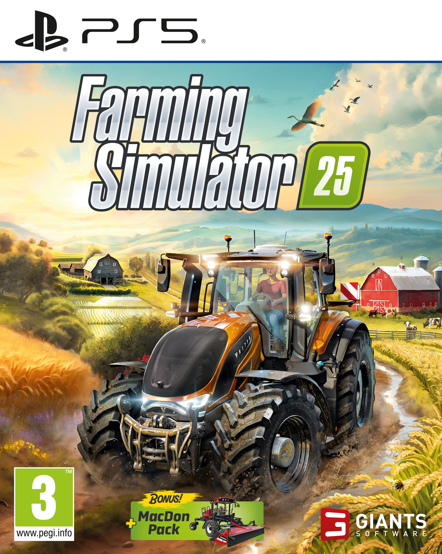 Farming Simulator 25 - Sony Playstation 5 - Simulator - Pegi 3 - Spiele 4064635500461