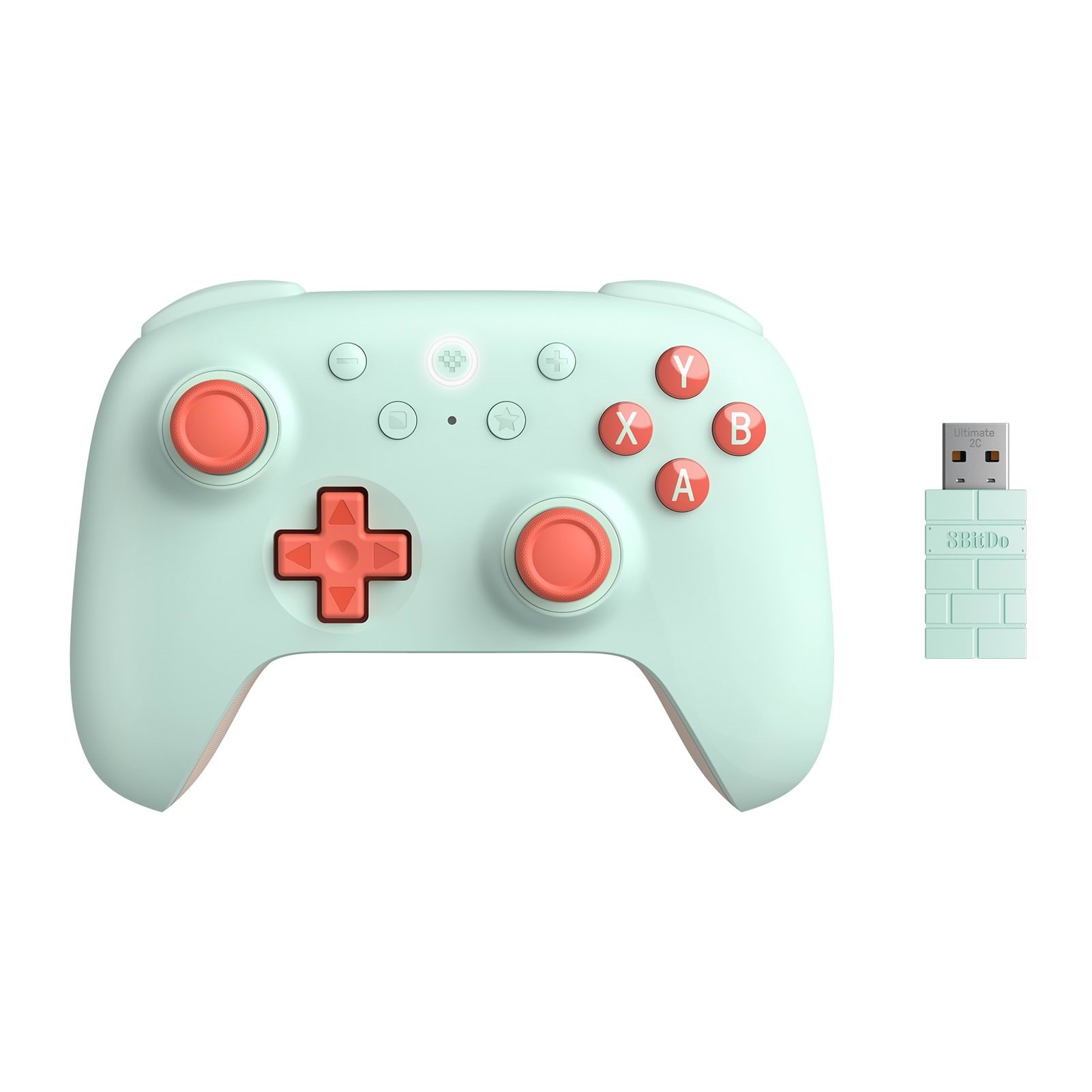 8bitdo Ultimate 2C 2.4G - Hall Effect - PC - Mint - Wireless Controller - Android - Gaming Zubehoer Ret00471