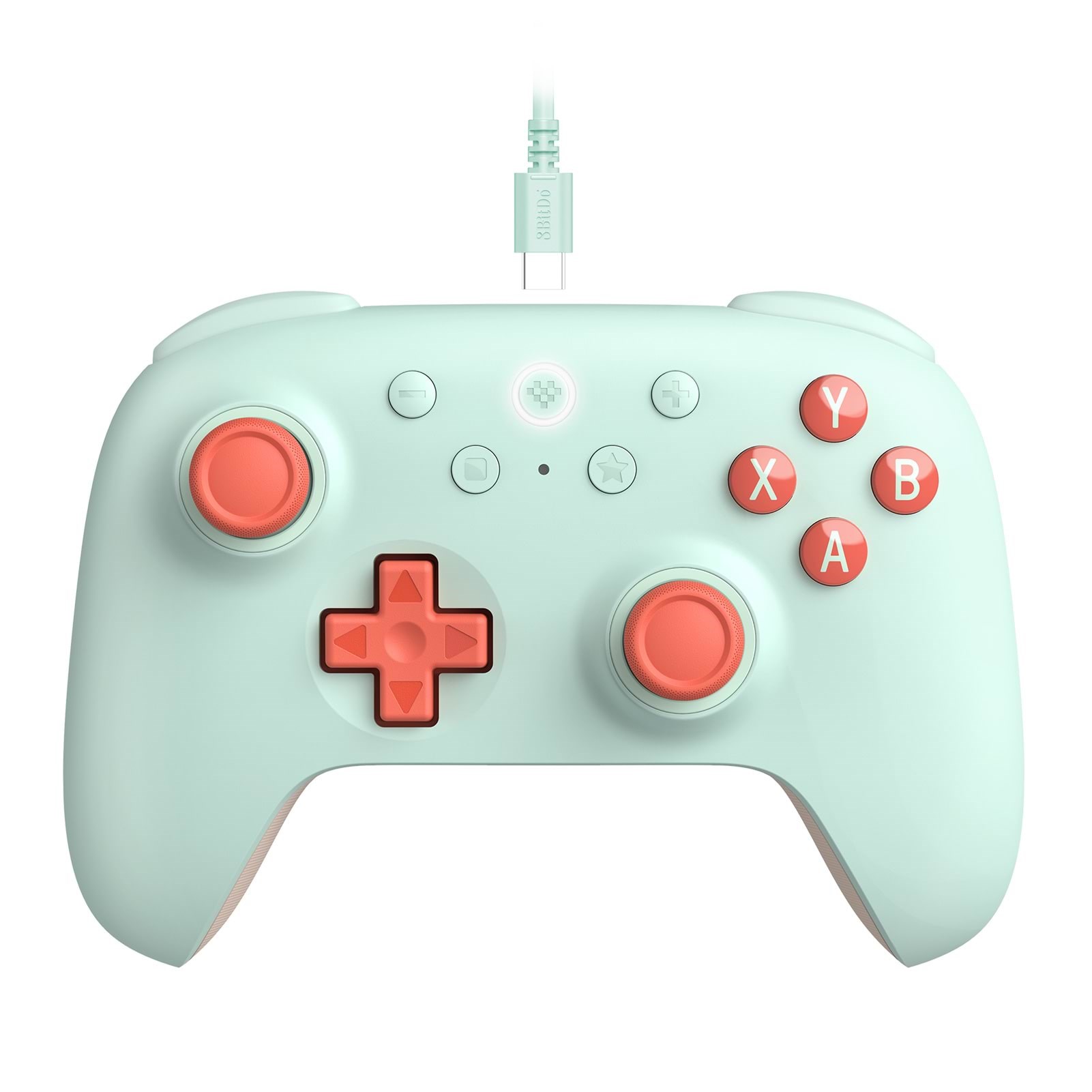 8bitdo Ultimate 2C Wired Pad - Mint - Wired Controller - Android - Gaming Zubehoer Ret00475