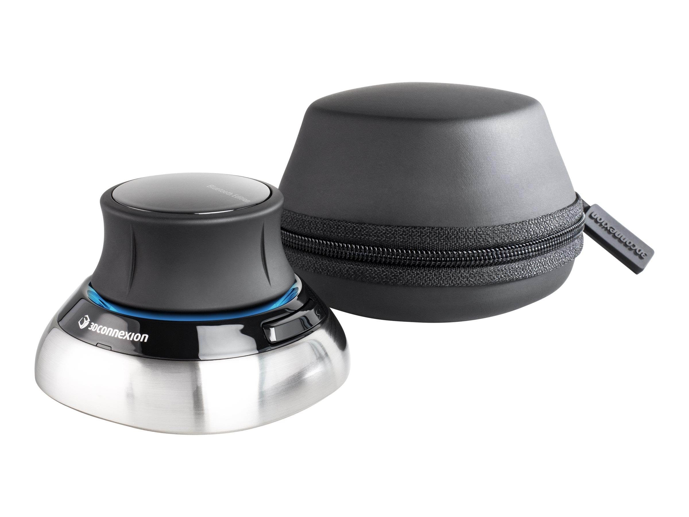 3dconnexion Spacemouse - 3D Mouse - Bluetooth 2.4 Ghz - 3D Mouse (Silber) - Maus 3dx-700115