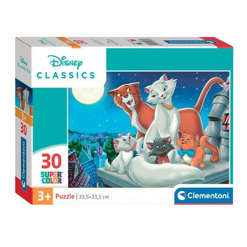 Clementoni Puzzle, Disney Aristocats, 30 Teile 2D Puzzles