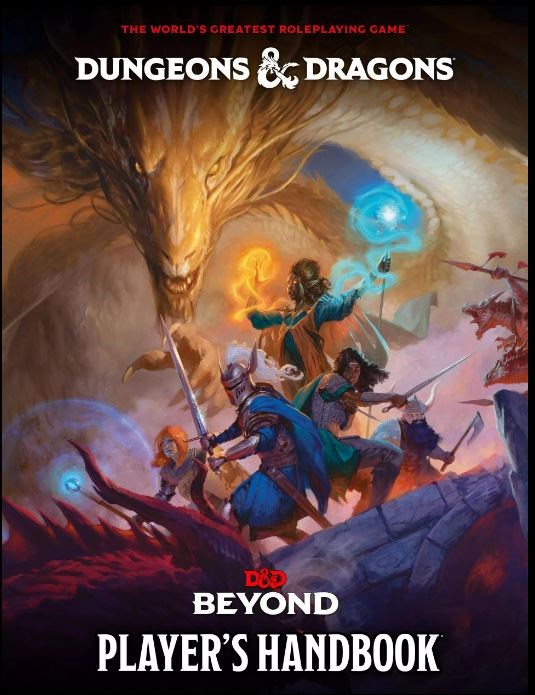 Dungeons & Dragons 2024 Player's Handbook - Dungeons Dragons Wtcd3709