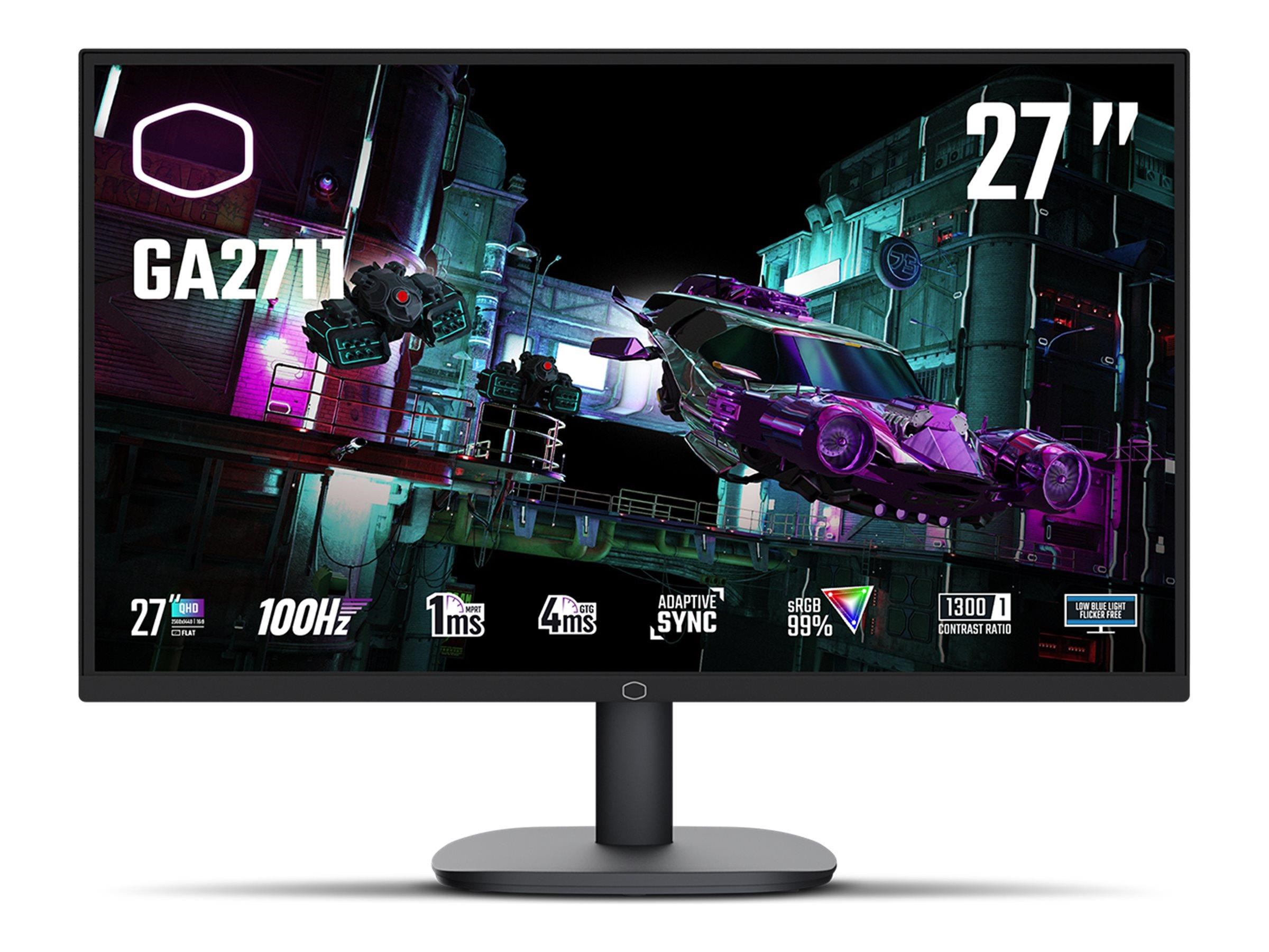 27" Cooler Master Ga2711 - 2560x1440 - 100hz - Ips - Bildschirm