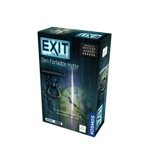 Spilbræt Exit 1: Den Forladte Hytte (DA) - Brettspiele Lpfi117