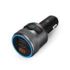 Nedis Car FM Transmitter | Fixed | Hands Free Calling | 1 " - Handys Anderes Zubehoer Catr3024bk