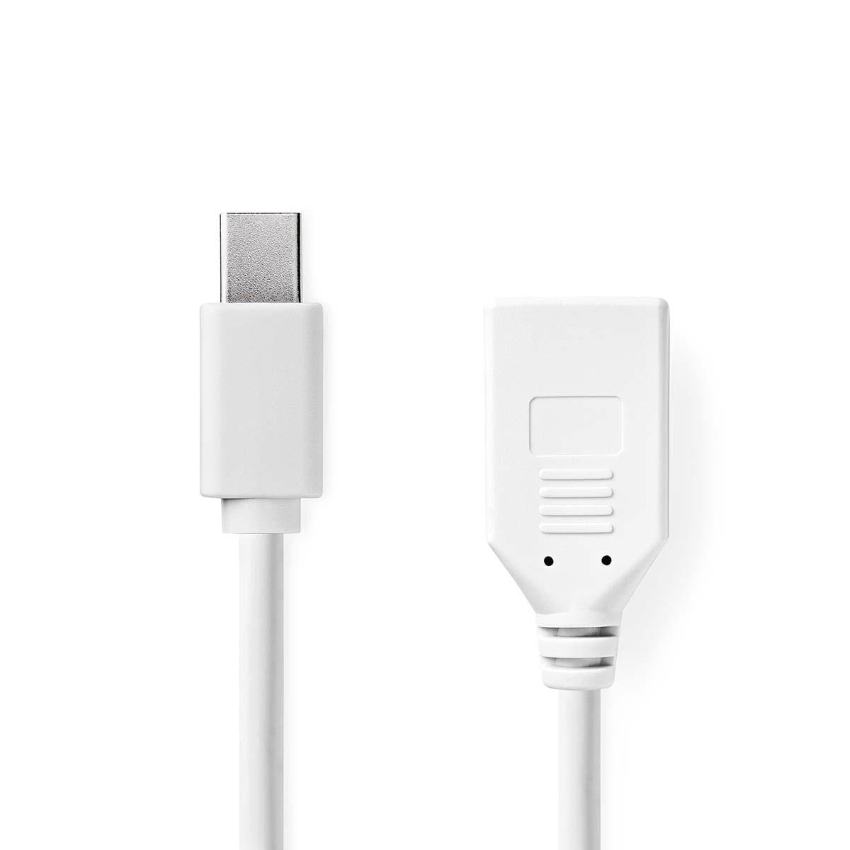 Nedis Ccgb37450wt02 Displayport Cable - Display Kabel Weiß