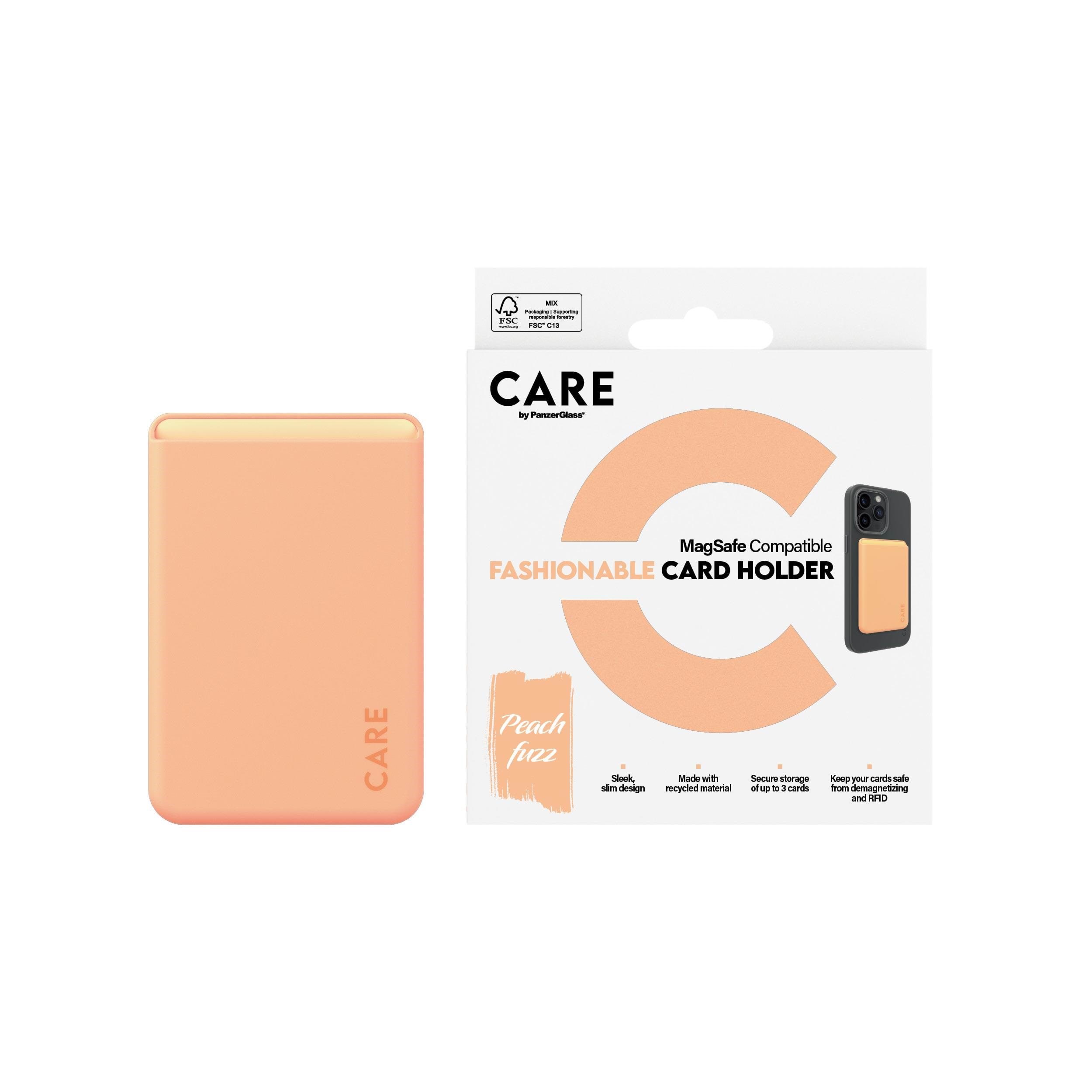 Care by Panzerglass Fashionable Card Holder Peachy Iphone - Handys Anderes Zubehoer Panzer1446