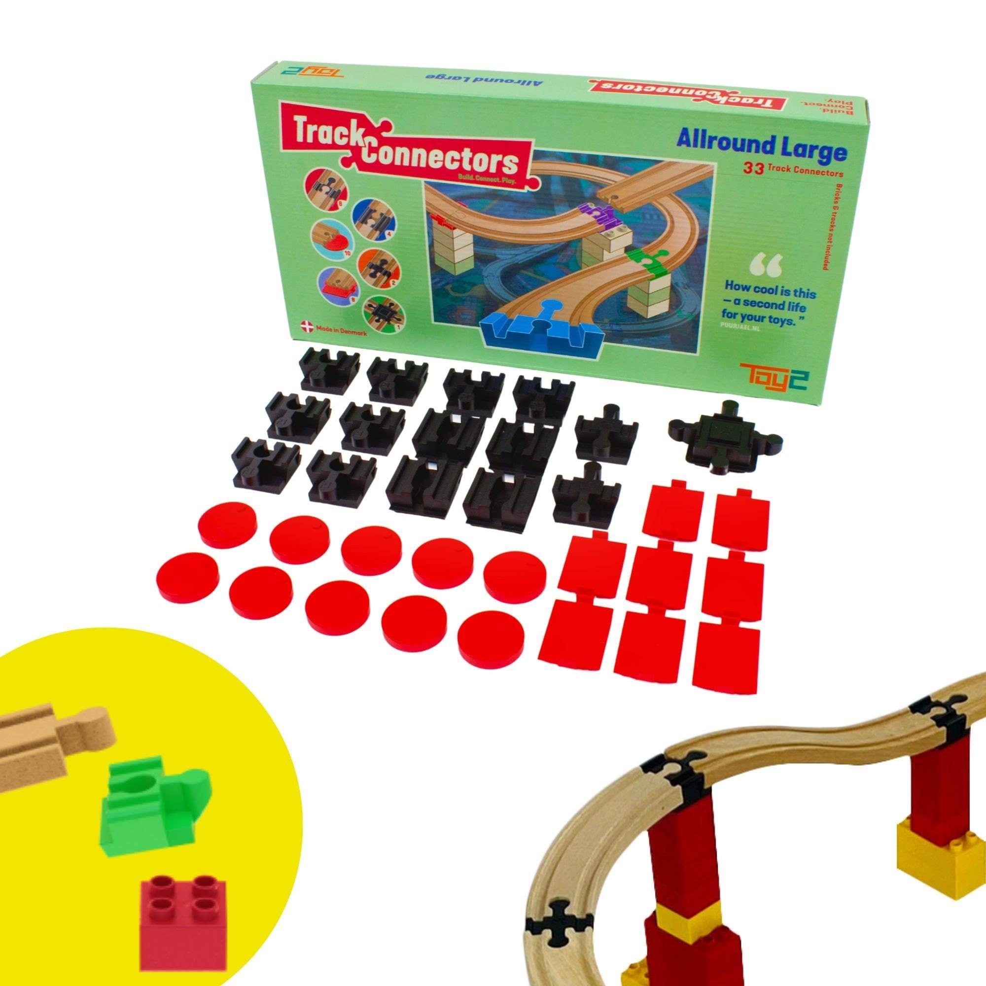 Toy2 Track Connector - Allround Large - Bausets