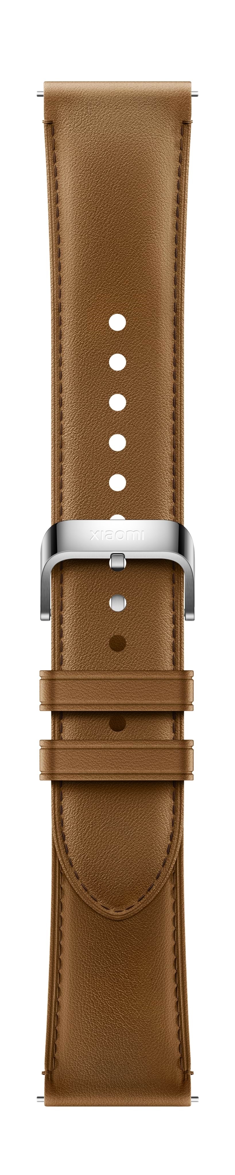 Xiaomi Watch Brown Leather Strap - Smartwatch Accessories