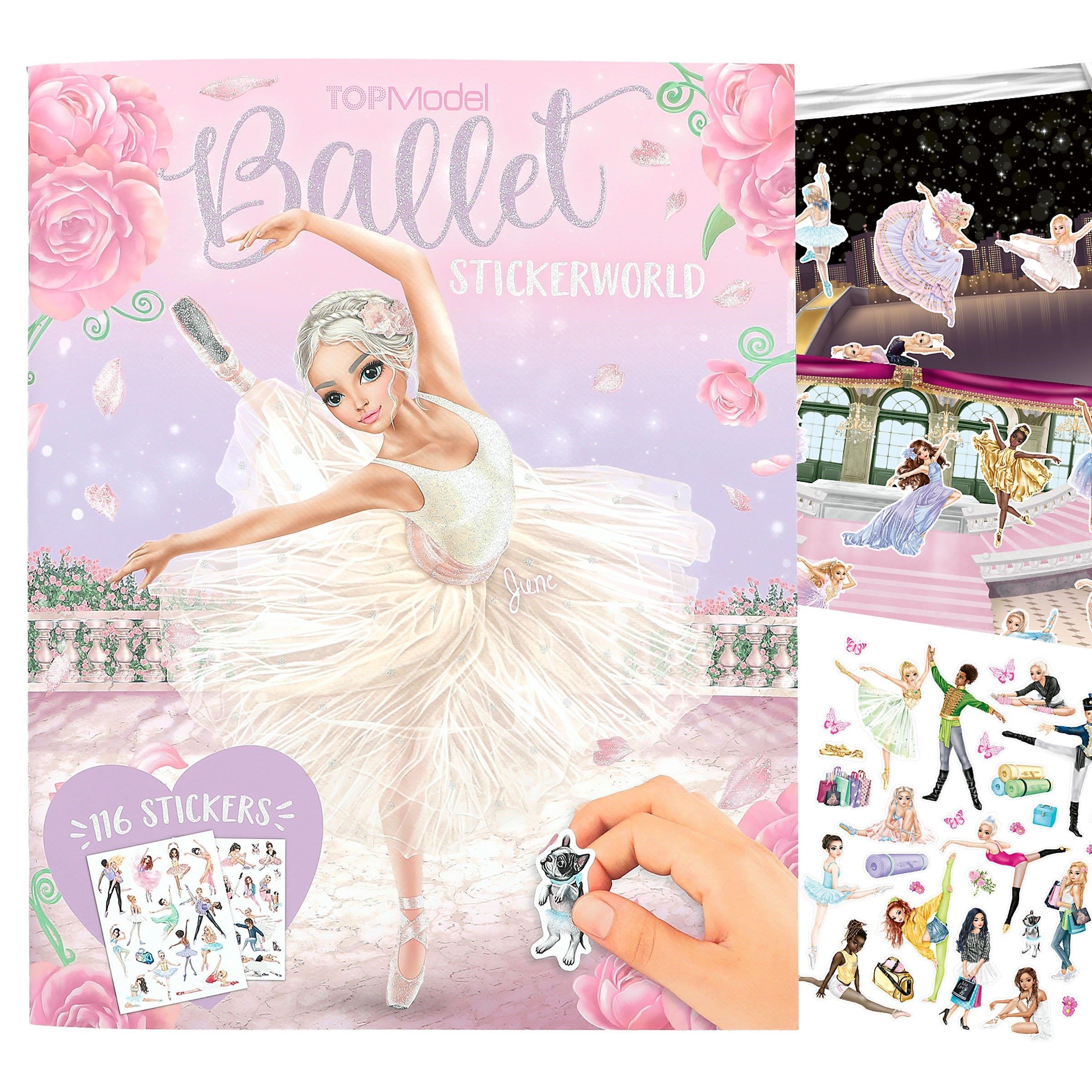 Topmodel Stickerworld Ballet - Kreativ Spiele 413049