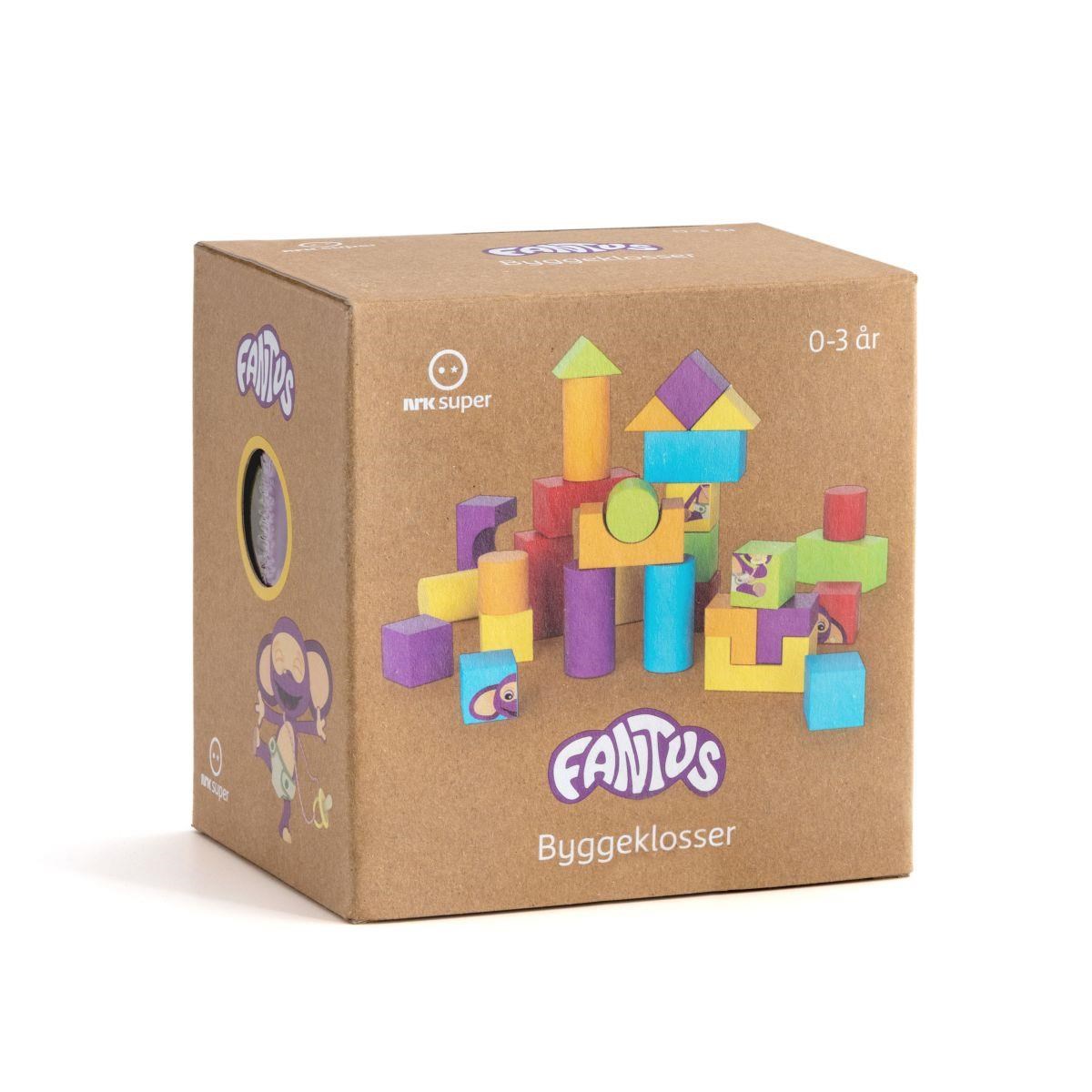 Fantorangen & Fantus Blocks I Wood 30 Parts - Baby Spielzeug 112062