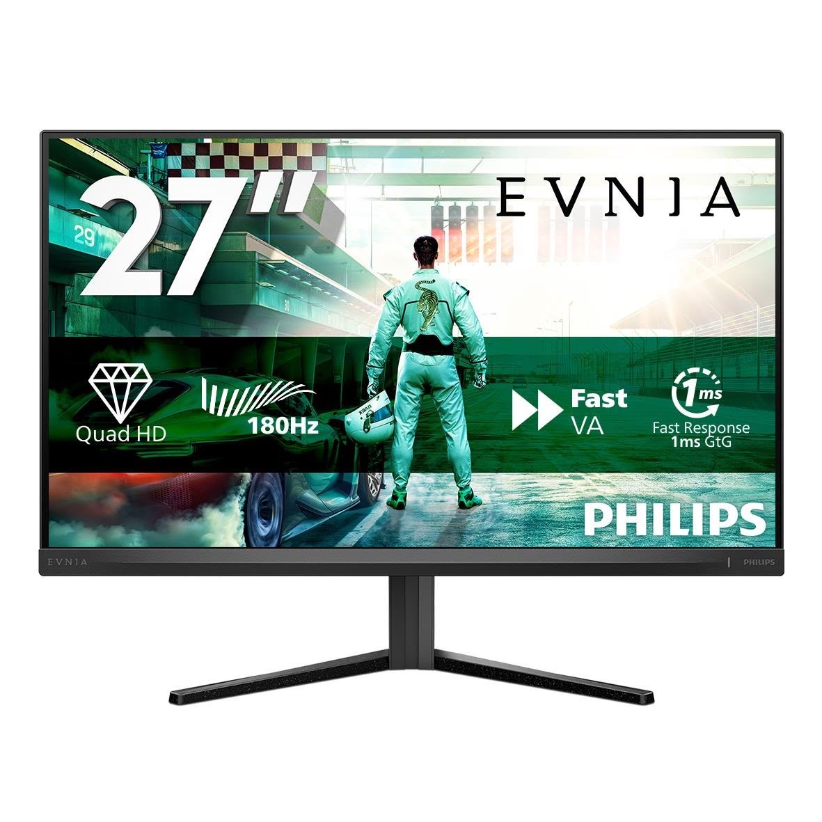 27" Philips Evnia 3000 27m2n3500nl - 2560x1440 (Qhd) - 180hz - VA - Bildschirm Black 27m2n3500nl/00