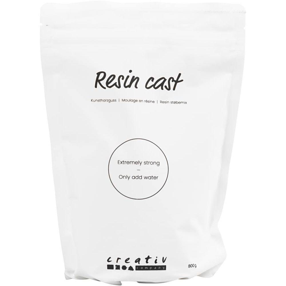 Creativ Company Diy Kit - Resin Cast - White 800g (73535) - Kunst Handwerk Ausstattung
