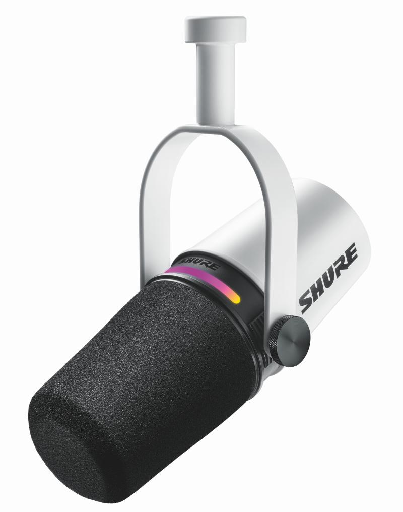 Shure Motiv Mv7+ - White - Mikrofone Weiß Mv7+-W