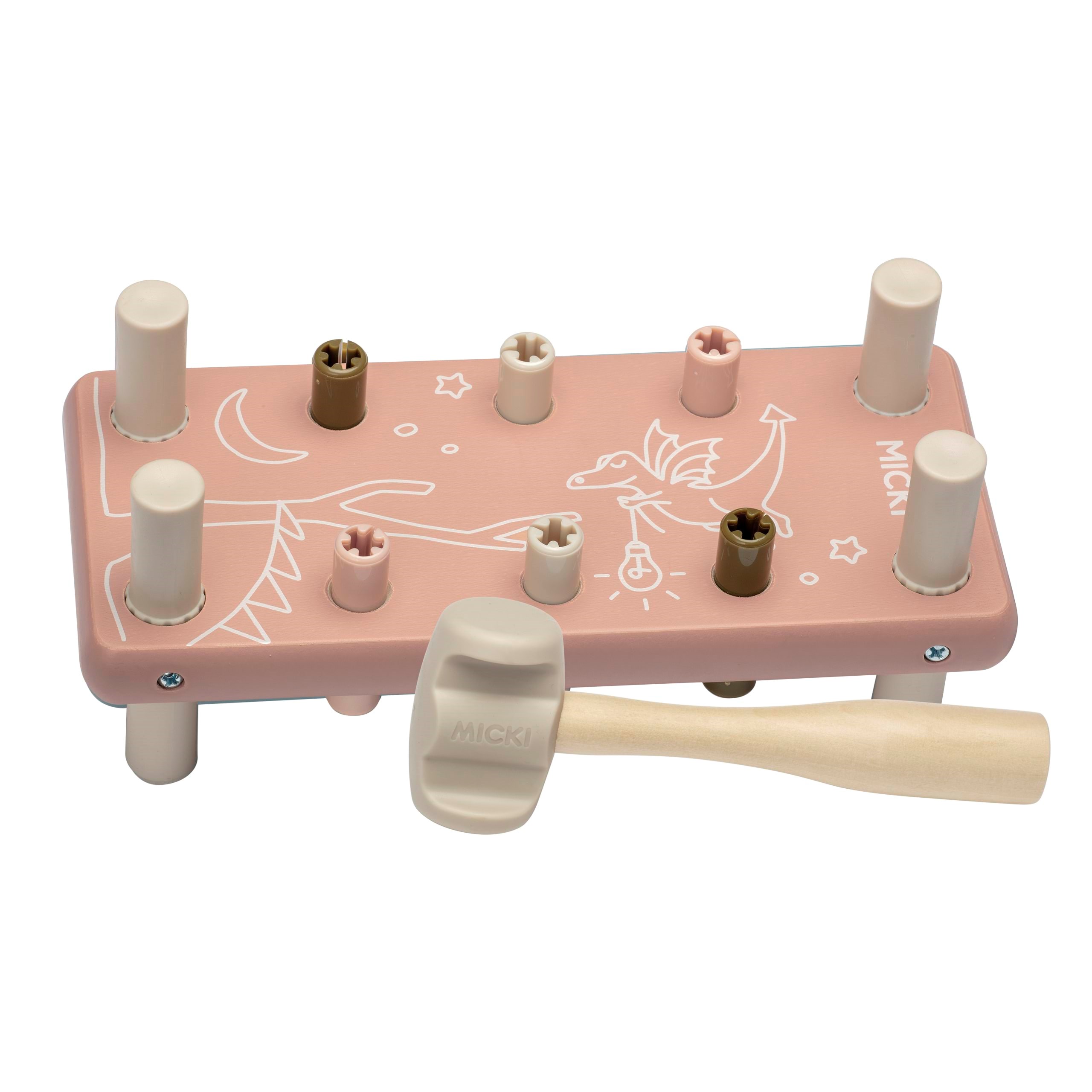 Micki Hammer Board - Babypflege