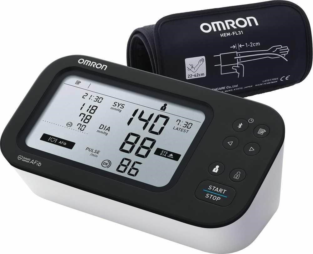 Omron Blutdruckmessgerät M7 Intelli IT Afib - Gesundheit Hem-7380t1-ebk