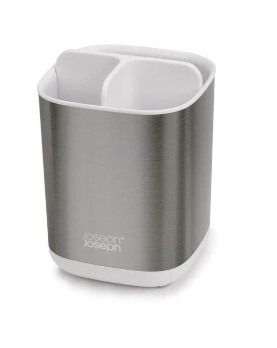 Joseph Joseph 70530 Toothbrush Holder, Stainless Steel - Badezimmerzubehoer