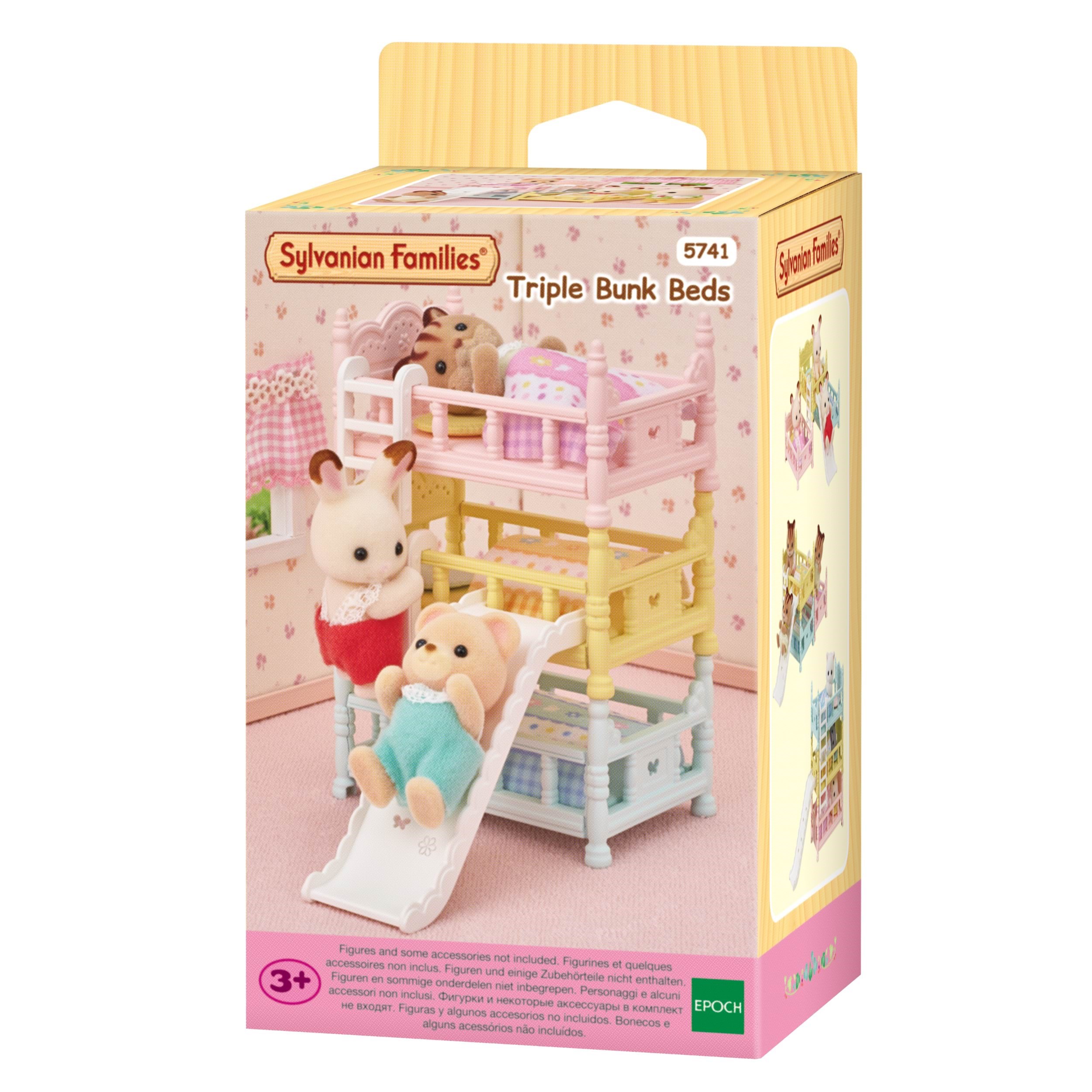 Sylvanian Families Triple Bunk Beds - Dolls Accessories 5741