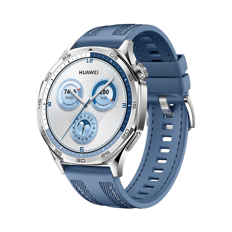 Huawei Watch GT 5 46mm - Blue - Smartwatches Pulsuhren Sportuhren Schrittzaehler 55020dkh